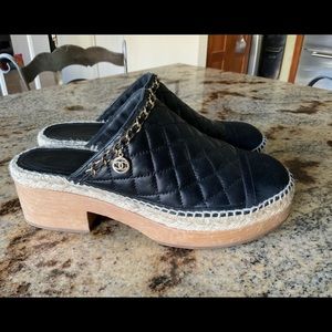 Authentic CHANEL clogs